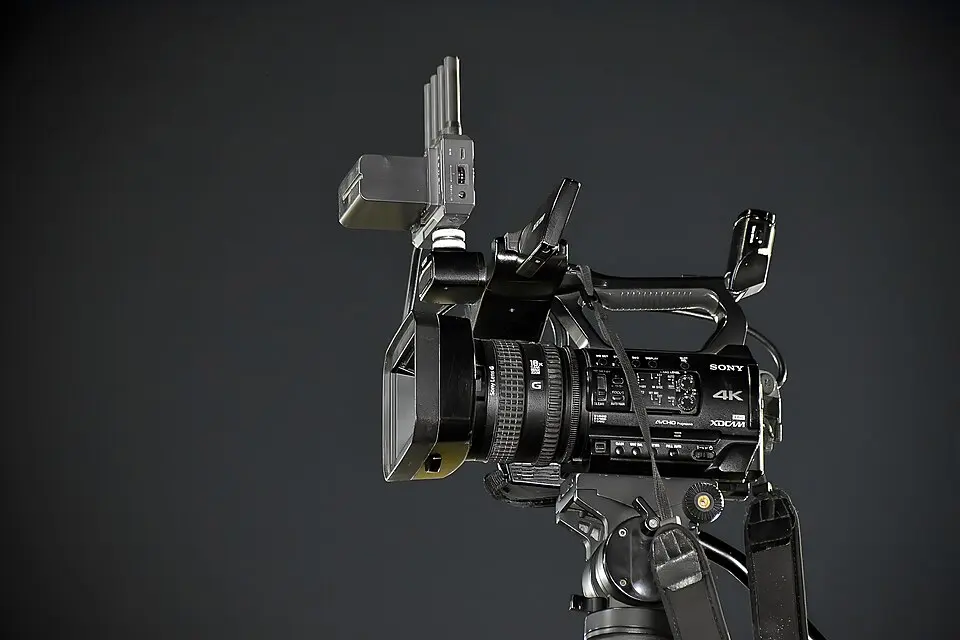 Illustrative Camcorders equipment photograph